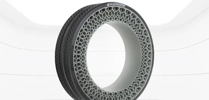 韩泰轮胎名为 i-Flex 的无冲气概念轮胎 韩泰轮胎名为 i-Flex 的无冲气概念轮胎