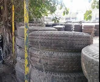 据报道约有 300 万条废轮胎被进口用于回收利用 据报道约有 300 万条废轮胎被进口用于回收利用